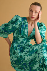 Sophia Palm Dress