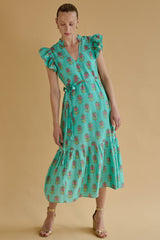 Allegra Trellis Dress