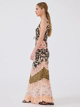 Desert Loom Silk Long Dress