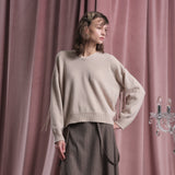 V Neck with Fringe on back