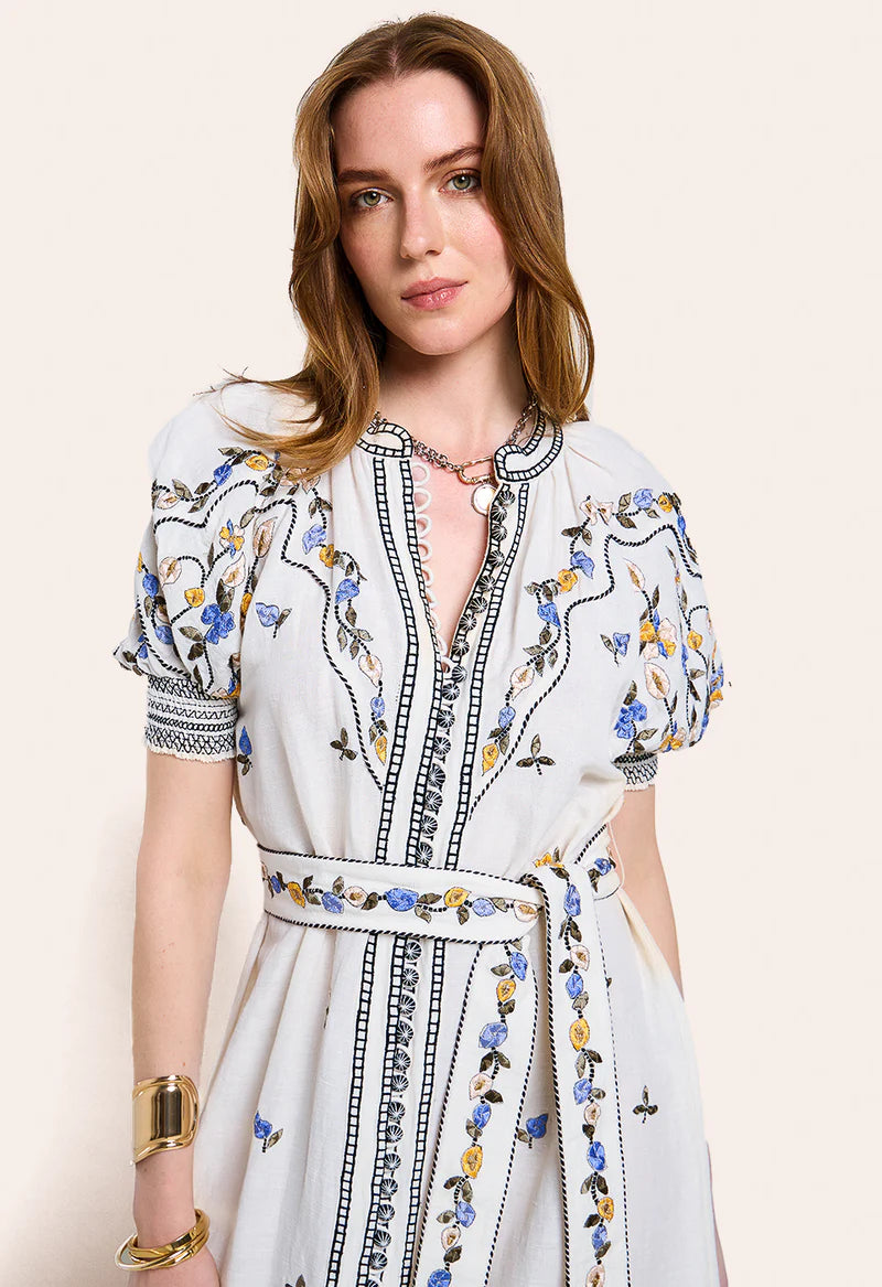 Fia Floral Long Dress