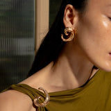 Tide Earrings-Gold