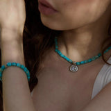 Dunaway bracelet Silver & Turquoise