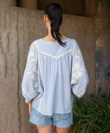 Hyacinth Camden Stripes Top