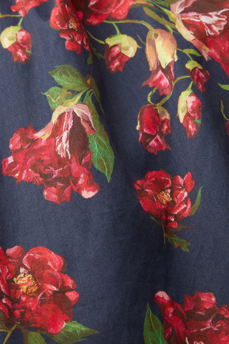 Harper print cotton dress