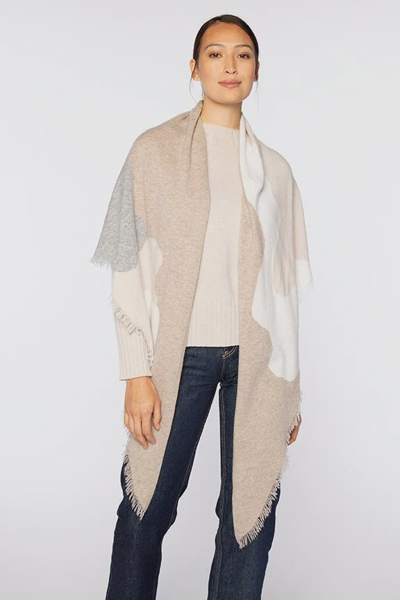 Triangle fringe wrap