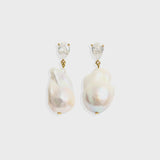 Mimi gold & pearl Earrings