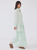 Eden cotton Palm Dress