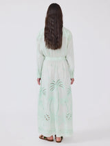 Eden cotton Palm Dress