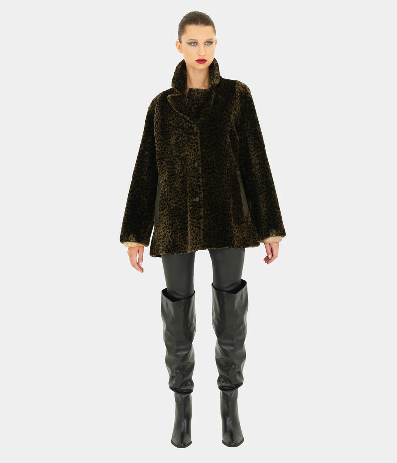 High Lapel Button jacket