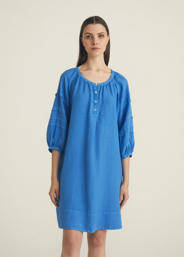 Linen Tunic Dress- B