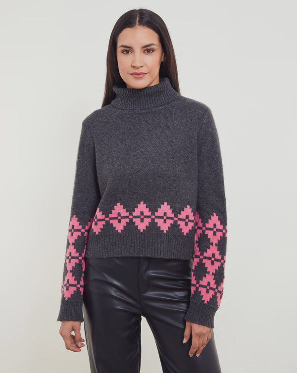 Noah Geo Turtleneck