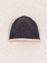 Hand Knit Beanie - Charcoal