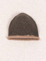 Hand knit Beanie-Moss