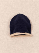 Hand Knit Beanie - Navy