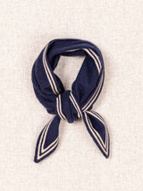 Bronte Spindle neck tie-Navy