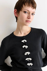 Ives Bow trimmed Cardigan