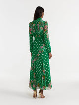 Jacqui-B crinkle dress