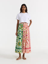 Judi-B Texture Cotton Skirt