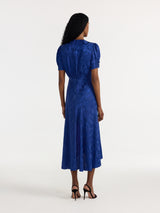 Lea satin Poppy Dress