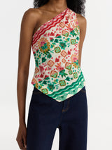 Madeline brushstroke Top