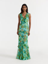 Rita crinkle chiffon Dress