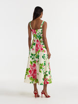 Sabrina Linen Blend Dress