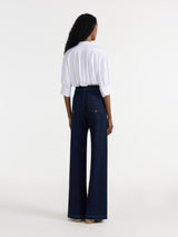 Tavi-B Embroidery Cotton Shirt