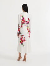 Claudia Midi Dress - Kanjiro Bloom