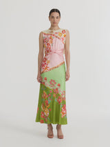 Gwen Dress in Lilia Trellis