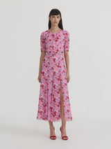 Jasmina Silk Georgette Dress
