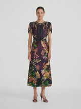 Gwen-C Dress in Equinox Print