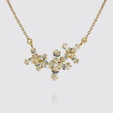 610100101-Multistar gold necklace