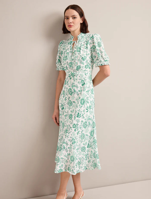 Irina Palm floral Maxi dress