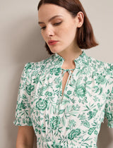 Irina Palm floral Maxi dress