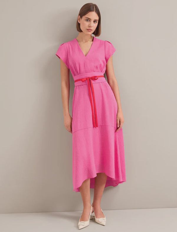 Aira Voile V-Maxi dress