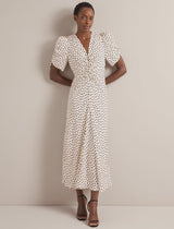 Ophelia Polka Dot Maxi Dress