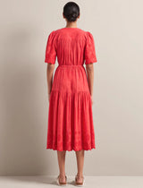 Nicole Broderie anglais maxi dress
