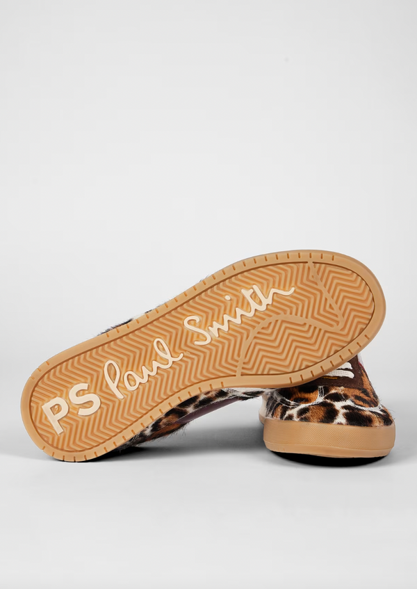 Animal print loafer