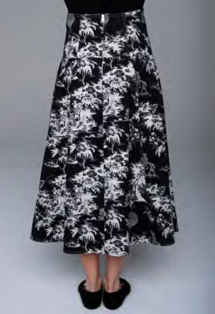 Erato Print skirt