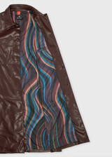 Faux Leather Coat