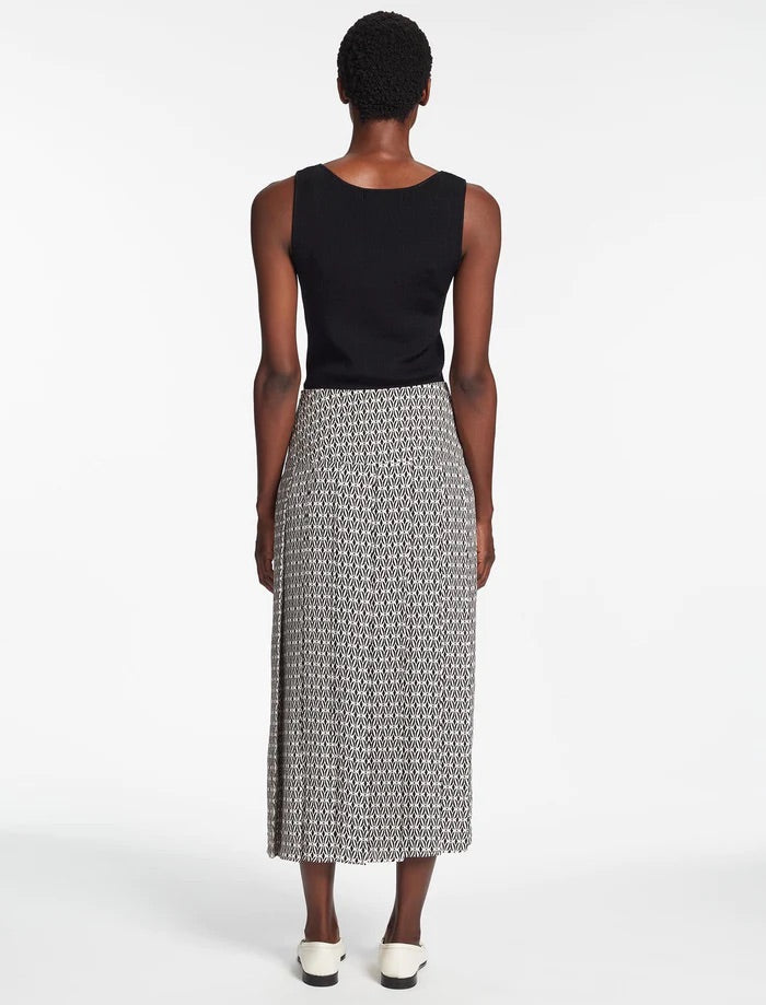 Sienna Pleated Maxi Skirt