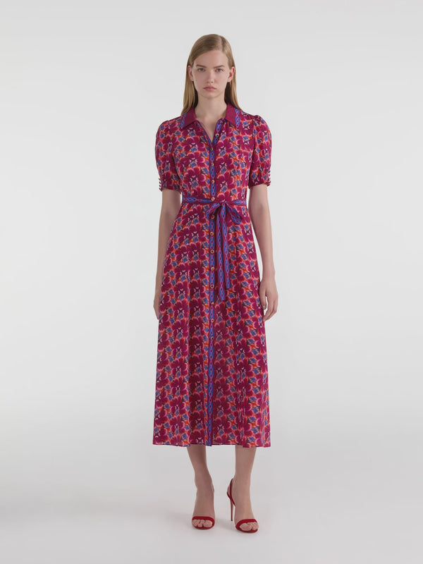 Vanessa-D silk dress