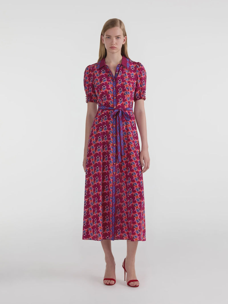 Vanessa-D silk dress