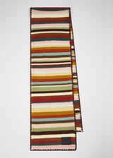 Merino Wool 'Signature stripe' Scarf