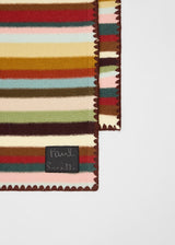 Merino Wool 'Signature stripe' Scarf