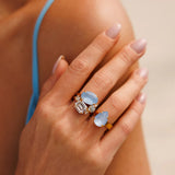 273132001-Mini Drop Gold Ring