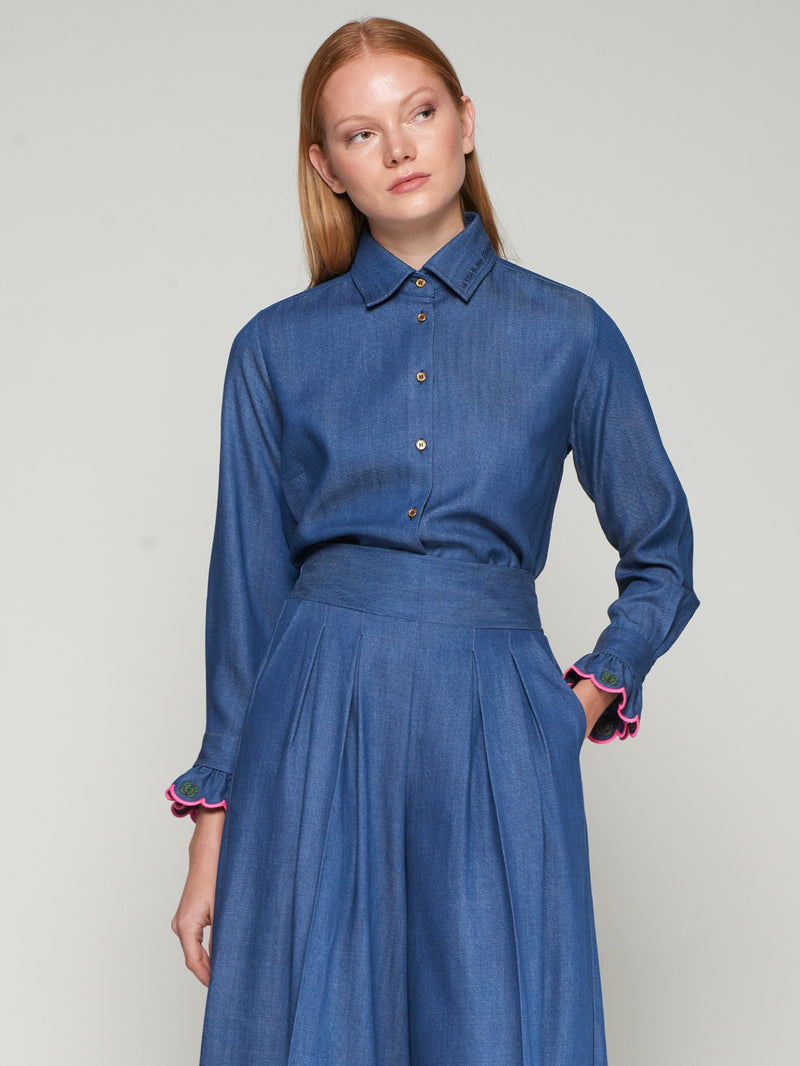 Denim Blue Shirt