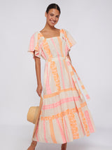 31068-Palmira Milos Neon Dress