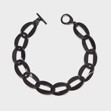 Buffalo Horn Curb Link necklace